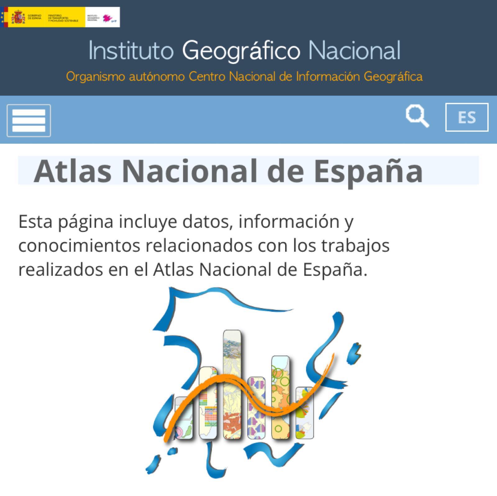 Colaboración de Manuel de la Calle y Carmen Mínguez en la redacción y elaboración de las hojas de sección de Turismo de la nueva edición del Atlas Nacional de España